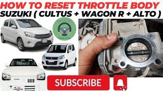 How to Reset a Throttle Body [upl. by Janaye]