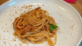 Pasta With Italian Tuna amp Breadcrumb Topping Recipe [upl. by Cuttie]