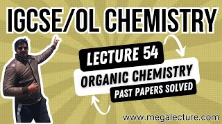 O Level iGCSE  Live Class 54  Organic Chemistry  Past Papers Solved  92 323 509 4443 [upl. by Denoting]