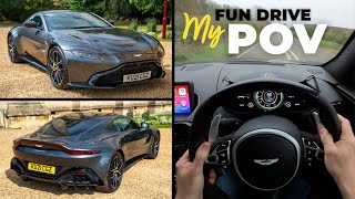 What it’s like to daily drive a 503HP Aston Martin Vantage [upl. by Cowen349]