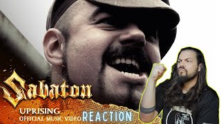 Sabaton  Uprising  First Time Reaction [upl. by Trina]