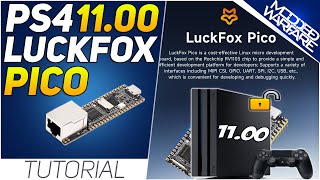 Using a LuckFox Pico to Jailbreak the PS4 on 1100 [upl. by Arual]