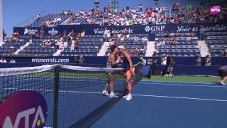 2017 Abierto GNP Semifinal  Angelique Kerber vs Carla Suarez Navarro  WTA Highlights [upl. by Nelram112]