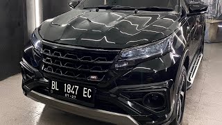 NANO CERAMIC COATING MOBIL TOYOTA RUSH GR WARNA HITAM METALIK  PERSIAPAN LEBARAN  WPZ ACEH [upl. by Aileen]