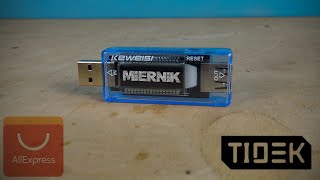 MIERNIK ELEKTRONICZNY USB Keweisi KWSV20 Alitester [upl. by Hoi967]