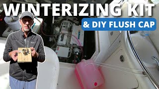 Our Boat Engine Winterizing Kit amp DIY Flush Cap We Use ✅ [upl. by Euh]