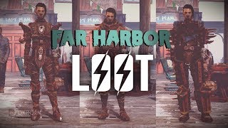 Far Harbor Loot A Comprehensive Look at Weapons Armor Perks amp Aid  Far Harbor 29 [upl. by Spancake750]