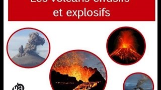 Les volcans effusifs et explosifs  des différences [upl. by Spearman]