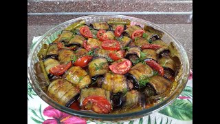 Köfteli Patlıcan Sarma Tarifi [upl. by Ally]