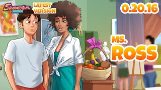 Miss Ross Complete Quest Full Walkthrough  Summertime Saga 02016 Latest Version [upl. by Nester]