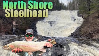 Fly Fishing for North Shore Steelhead  TINY CREEK [upl. by Adai]