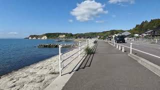 Cycling around Sado Island Niigata Pref Japan  GoPro Hero10 27K 60fpsDay2 Part4 [upl. by Aseen272]