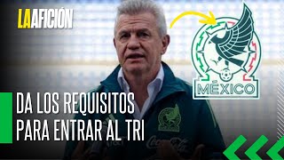 Javier Aguirre abre puertas de la Selección Mexicana no descarta regreso de Ochoa y Vela [upl. by Nodnerb]