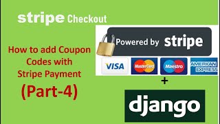 Ecommerce Payment Gateway with Stripe Coupon Codes  Django [upl. by Ycats]