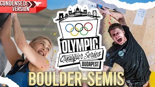 Budapest OQS 2024 Climbing  Boulder Semis │Condensed version [upl. by Lion]