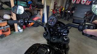 Harley Davidson Low Rider S modifications [upl. by Htezzil]