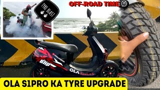 New OFFROAD Tyre upgrade for my OLA S1PRO by reisemoto  OLA S1PRO MODIFIED  Only 1 IN INDIA [upl. by Ordisy]