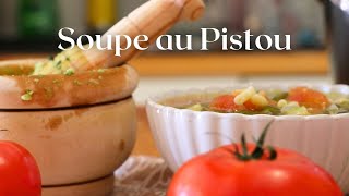 Soupe au pistou à la Provençal Its summer time Best recipe of soup au pistou Marseillaise [upl. by Naashom]