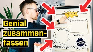 Geniale Zusammenfassungen schreiben 2021 ➡ Lernen radikal vereinfachen [upl. by Jasmine]