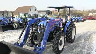 New Holland Workmaster 60 Tractor w Loader amp Canopy Great Condition For Sale by Mast Tractor Sales [upl. by Chester]