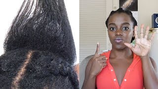 6 Months Post Relaxer  Transitioning Hair Update 1 [upl. by Aniz648]