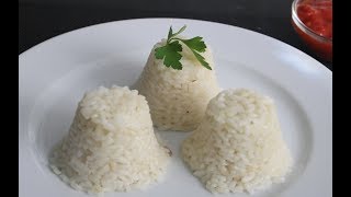 ARROZ BLANCO con sabor a ajos perfecto para acompañar como guarnición [upl. by Batha66]