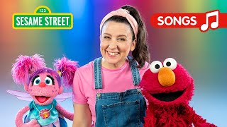 Sesame Street I Love a Rainbow Song with Ms Rachel Elmo and Abby [upl. by Culbert]