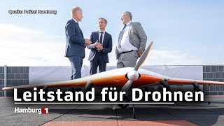 dronePORT Neuer Leitstand für Drohnen am Hamburger Hafen [upl. by Kokaras465]