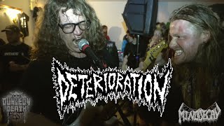 DETERIORATION live at Dungeon Death Fest April 16th 2022 FULL SET [upl. by Ttik]