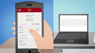 View your credit card transactions in realtime  CIBC [upl. by Aggie951]