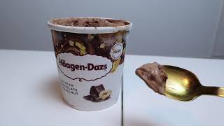 NEU Häagen Dazs Belgian Chocolate Hazelnut [upl. by Ettenajna]