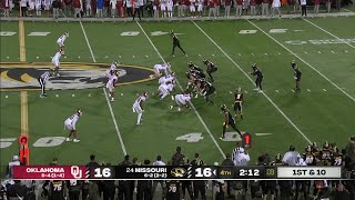 😱 THRILLING ENDING to OUMizzou with FOUR TDs in final minutes  ESPN College Football [upl. by Ailedua265]