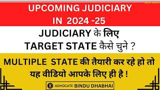 Upcoming Civil Judge Vacancy 202425  How to Choose State for Judiciary Exam  Exam Preparation [upl. by Dyanne418]