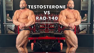 ANABOLIC STEROIDS VS SARMS  EP 1Testosterone VS Rad 140 [upl. by Akiaki]