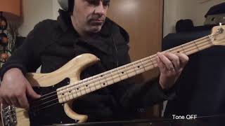 GampL Tribute LB 100 bass amp Aguilar AG 4P60 pickups  Bass Demo [upl. by Araid446]