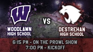 Woodlawn vs Destrehan Football [upl. by Spanjian]