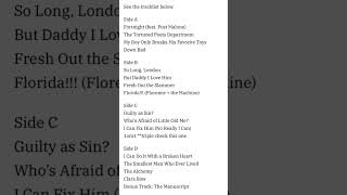 Full track list of TTPD 💿💗🪩 fypシ taylorswift [upl. by Aidan301]