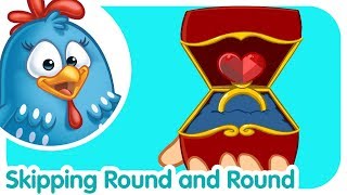 Lottie Dottie Chicken  Skipping Round and Round  Nursery Rhymes For Kids  Kids Cartoons [upl. by Chilson]