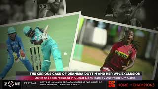 The curious case of Deandra Dottin and her WPL exclusion Dottin replaced in Gujarat Giants team [upl. by Uon]