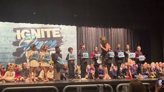 Dance moms a new era IGNITE DYNAMITE CJ Seidelmann Gina zhang Audrey Brudner ignite dance live [upl. by Sharline]