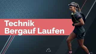 Trail Running Technik  BERGAUF LAUFEN [upl. by Noreg]