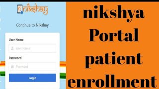 Nikshay id kaise banaye TB patient ka enrollment kaise kare [upl. by Ttenrag]