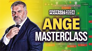 UNSTOPPABLE Ange Postecoglu FM24 Tactic  Football Manager Best Tactics [upl. by Odlaw]