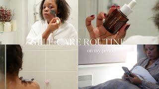 SELF CARE ROUTINE ON MY PERIOD [upl. by Alaehs]