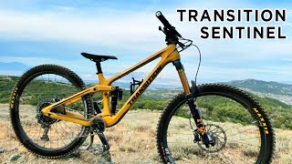 2021 Transition Sentinel Test Ride amp Video Review [upl. by Sailesh853]