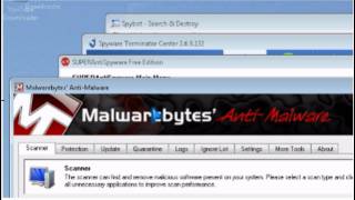 Malwarebytes vs SuperAntiSpyware vs SpywareTerminator vs Spybot Free AntiSpyware Features [upl. by Hime62]