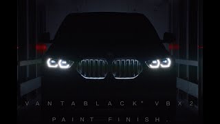 BMW X6 Vantablack VBX2 Final Curtain for the Blackest Black [upl. by Rohclem820]