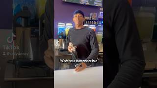 POVYour bartender is a yn 🥷 comedy skitsful comedyshow funny jokes onlydeezy viralvideo [upl. by Leavitt]