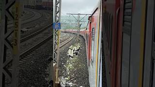 Sewagram sf Express Overtake Rajdhani Express kasaraghat rajdhani expresstrain shorts [upl. by Ocirled]