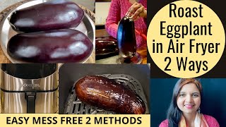 Air Fryer Eggplant  Sweet and Savory Meals [upl. by Zerep]